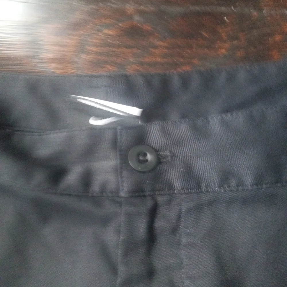 Nike Golf Dri Fit Color Black Men Shorts Size 40 Color Black Button Cozy Comfort